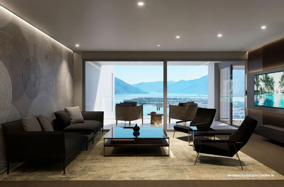 Lussuoso 3.5 locali: modernità ed eccellenza con vista lago – photo 7 of 22