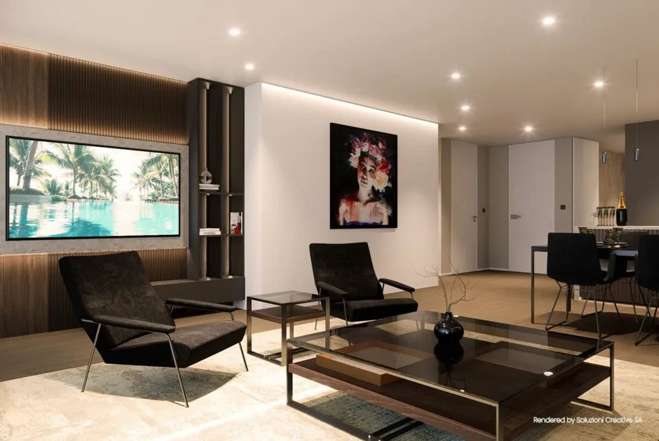 Lussuoso 3.5 locali: modernità ed eccellenza con vista lago