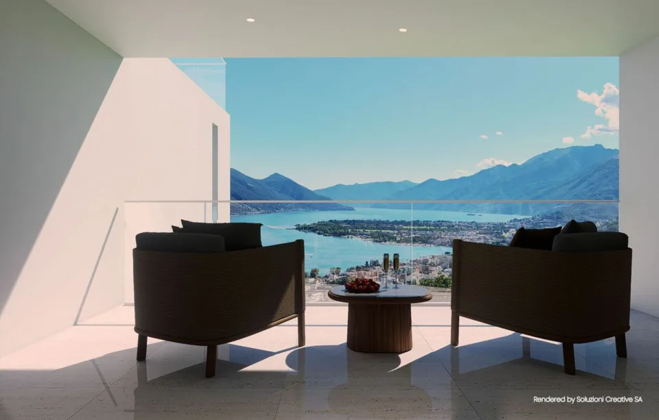 Lussuoso 3.5 locali: modernità ed eccellenza con vista lago – photo 8 of 22