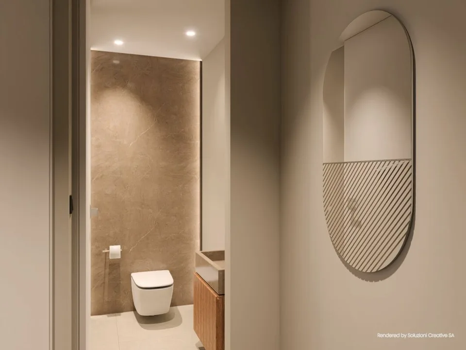 Lussuoso 3.5 locali: modernità ed eccellenza con vista lago – photo 9 of 22