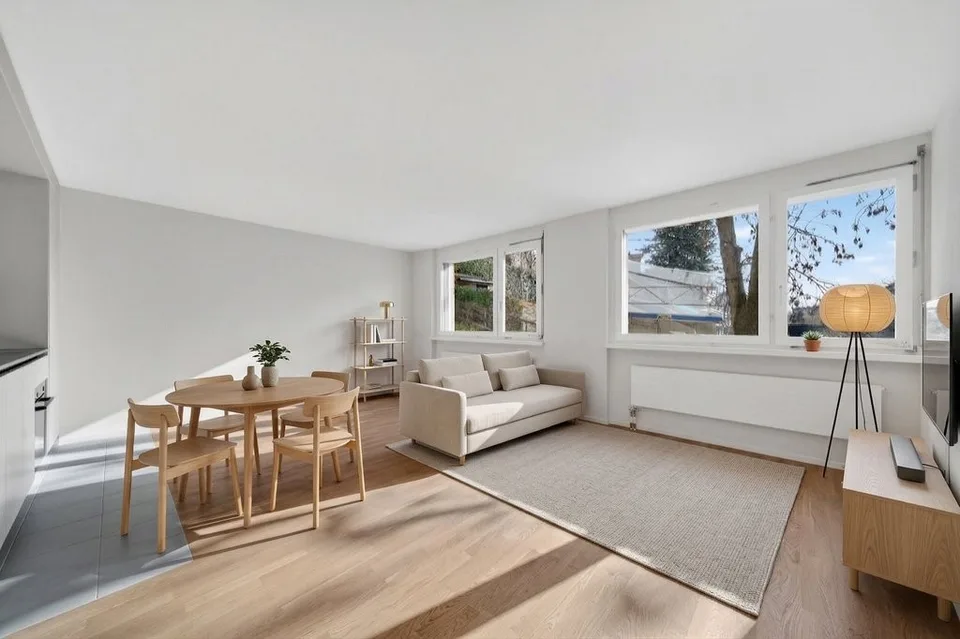 3 pièces rénové à louer au centre-ville de Lausanne