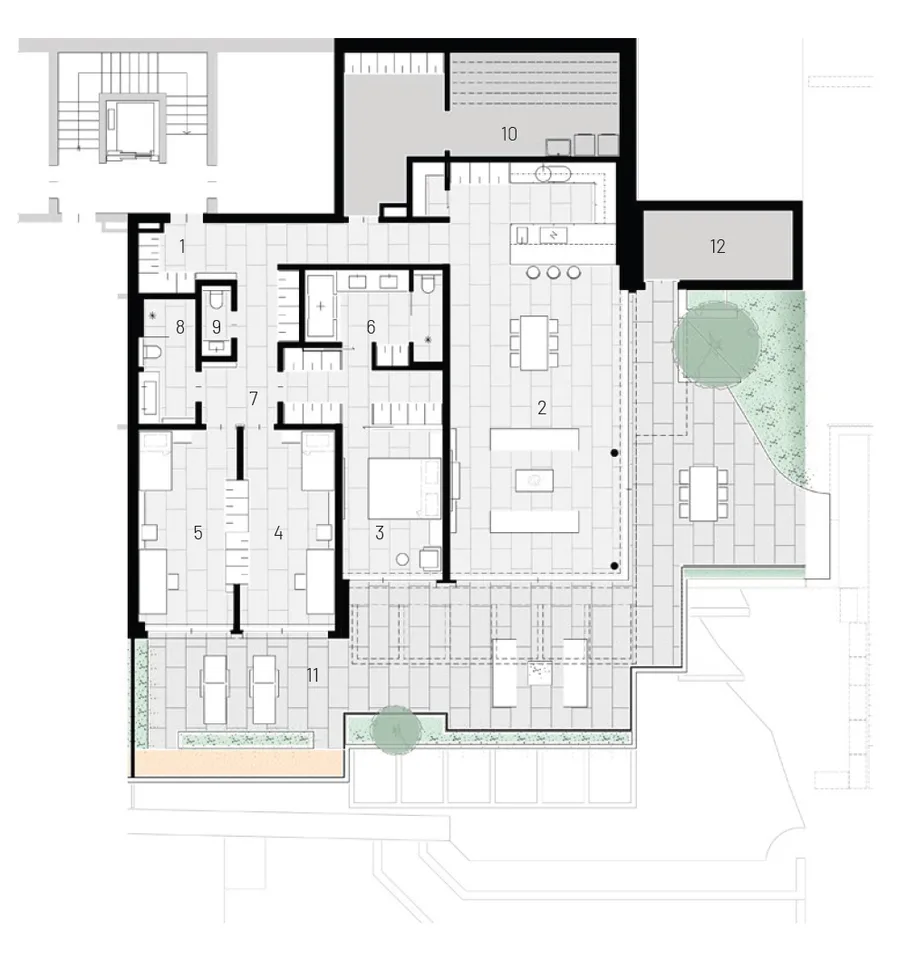 Edificio nuovo: appartamento terrazzato di 4,5 locali, 160 m² - Abitare sulla collina soleggiata – foto 6 di 12