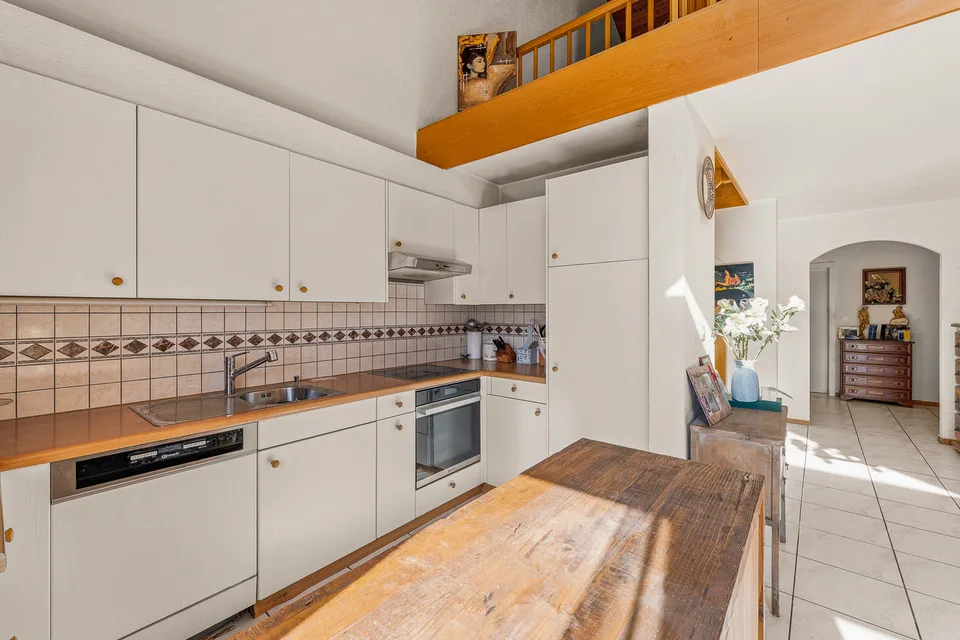 Spacieux duplex au coeur du village