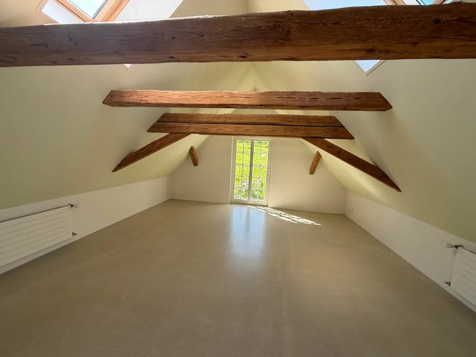 Studio avec "caractère loft"