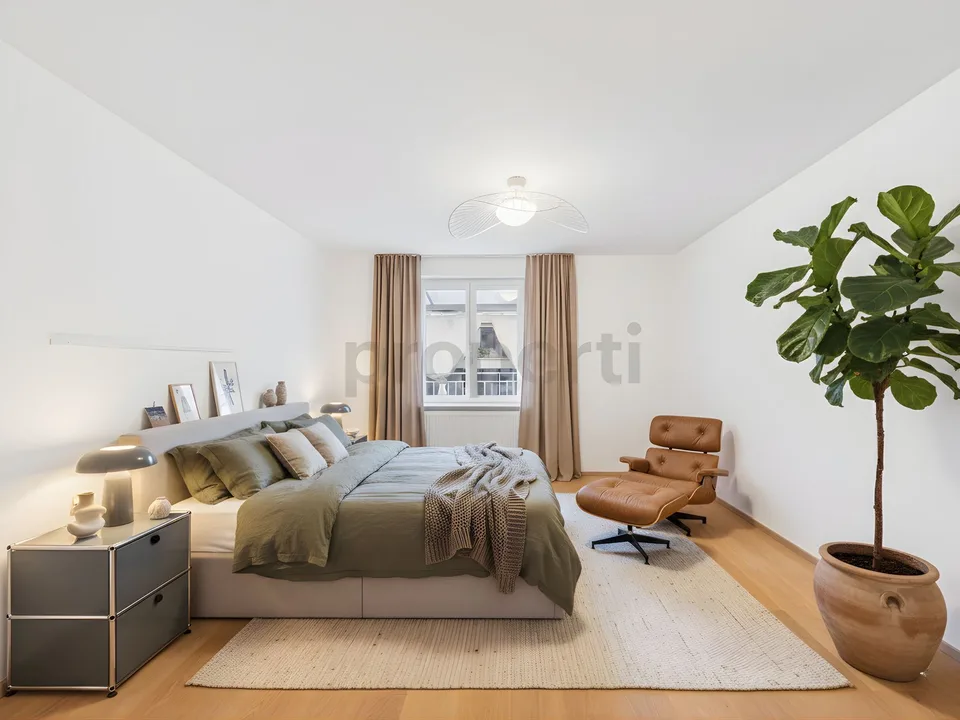 Appartamento attico esclusivo di 6,5 locali con balcone soleggiato a Basilea