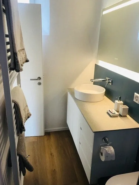 Élégant monolocale meublé avec jardin à Besazio