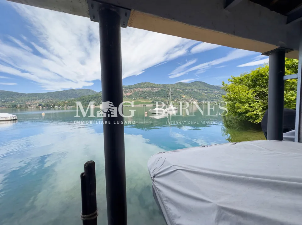 Montagnola, Collina d'Oro: Villa vista lago con darsena privata – photo 11 sur 13