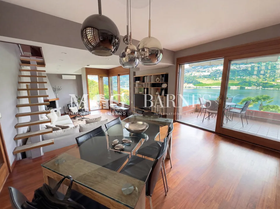 Montagnola, Collina d'Oro: Villa vista lago con darsena privata – photo 7 sur 13