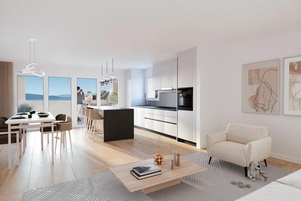 Chexbres: Duplex mit 5,5 Zimmern und freiem Blick auf den See