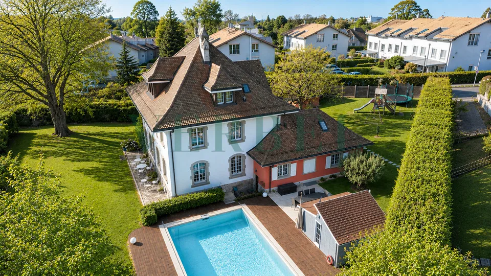 L'élégance intemporelle d'une maison de maître lausannoise