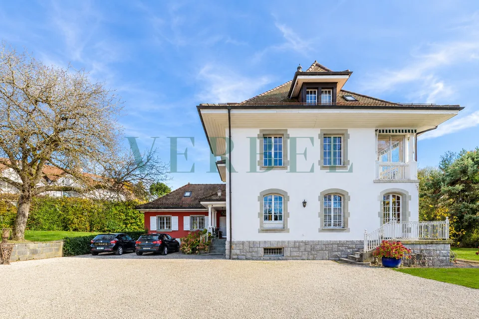 L'élégance intemporelle d'une maison de maître lausannoise