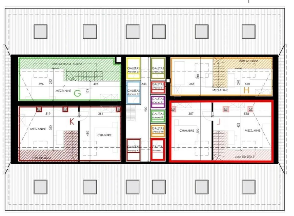 Magnifiques Duplextwo-room apartment mit 3.5 Zimmern und offener Galerie/Büro – Foto 11 von 11