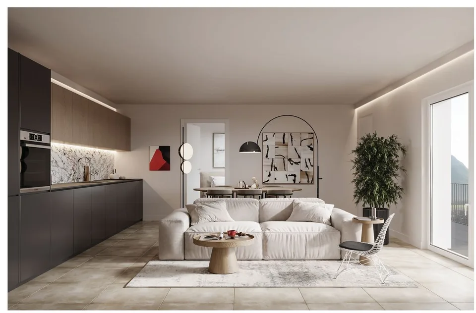 Nouveau complexe résidentiel Sassa à Gnosca - Appartement 2,5 pièces à vendre