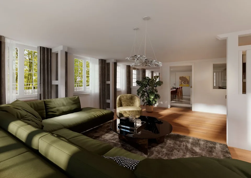 4-Zimmer-Loft mit grosser Terrasse (EG Rest.)