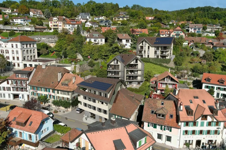 Chexbres: Prachtvolle 3,5-Zimmer-Wohnung im Herzen des Dorfes
