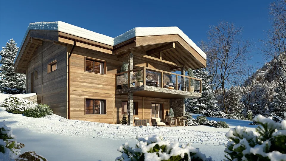 A VENDRE CHALET D'EXCEPTION 4.5 PCES A SALVAN