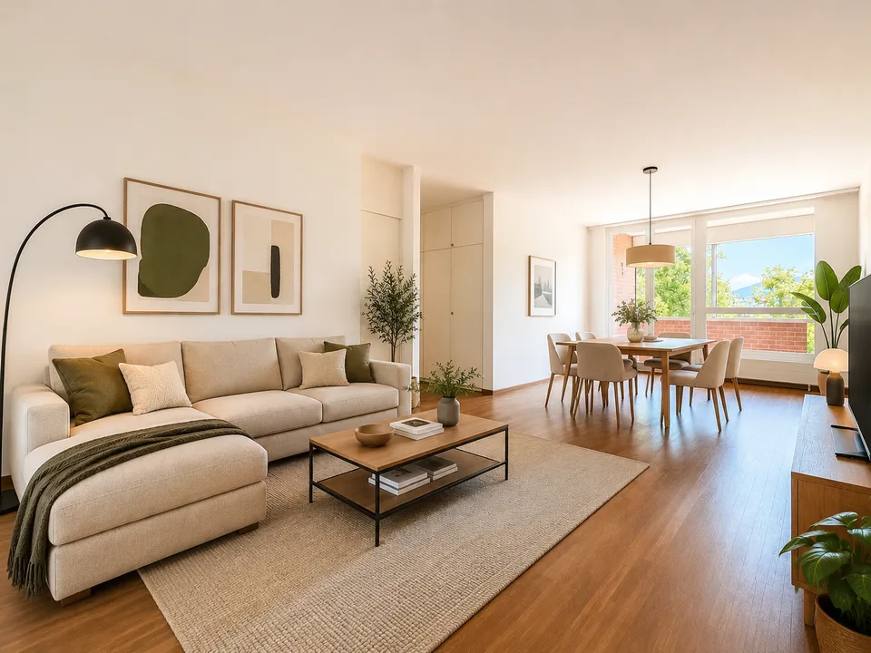 Luminoso appartamento di 4.5 locali con balcone a Pregassona