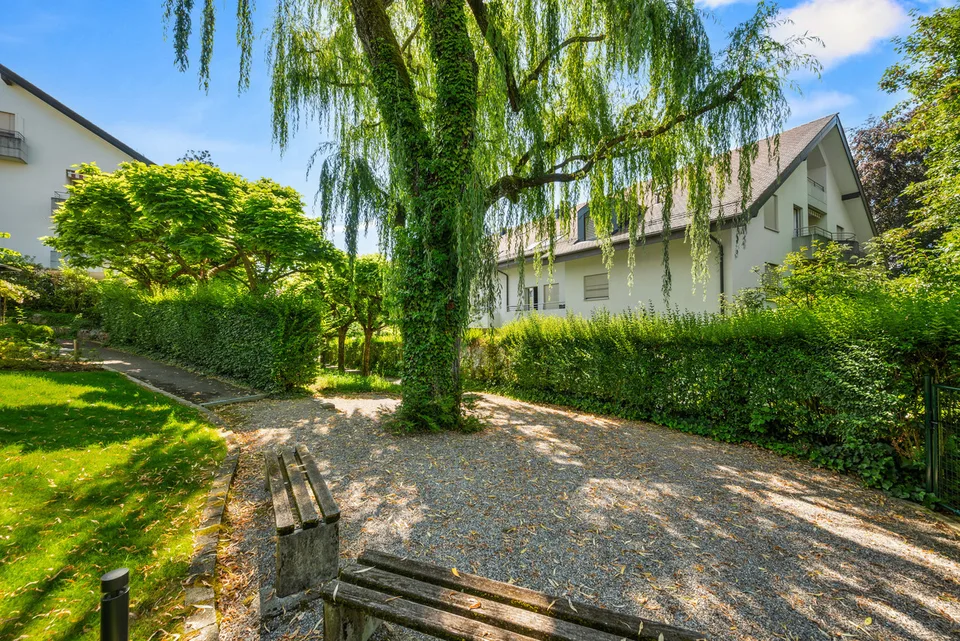 Appartement loué avec jardin privatif
