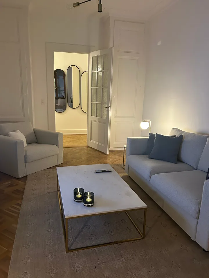 Elegantes 3-Zimmer-Apartment auf der Rue du Rhône, Genf – sofort verfügbar