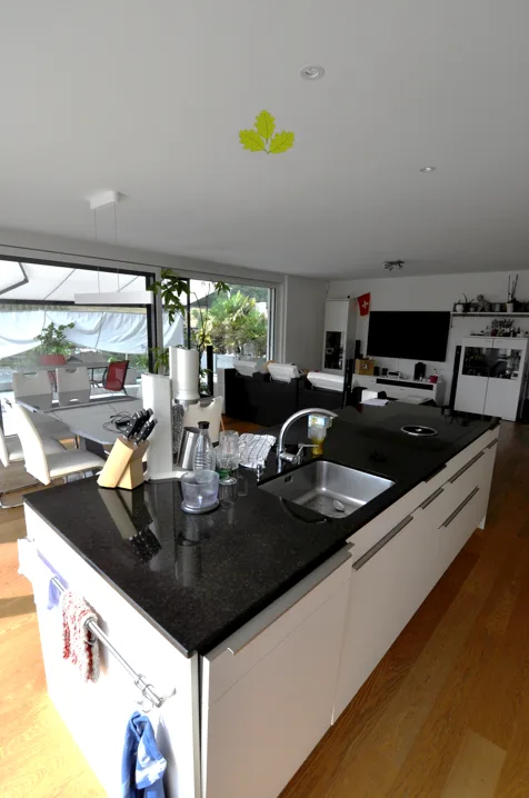Moderne 3.5-Zimmer-Attikawohnung mit Panoramablick in Bözen