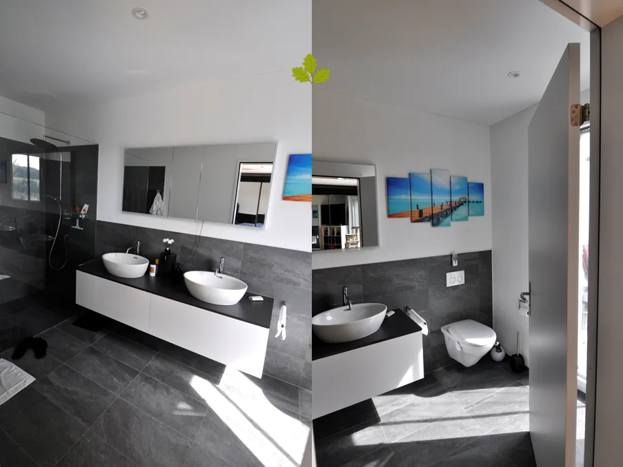 Moderne 3.5-Zimmer-Attikawohnung mit Panoramablick in Bözen