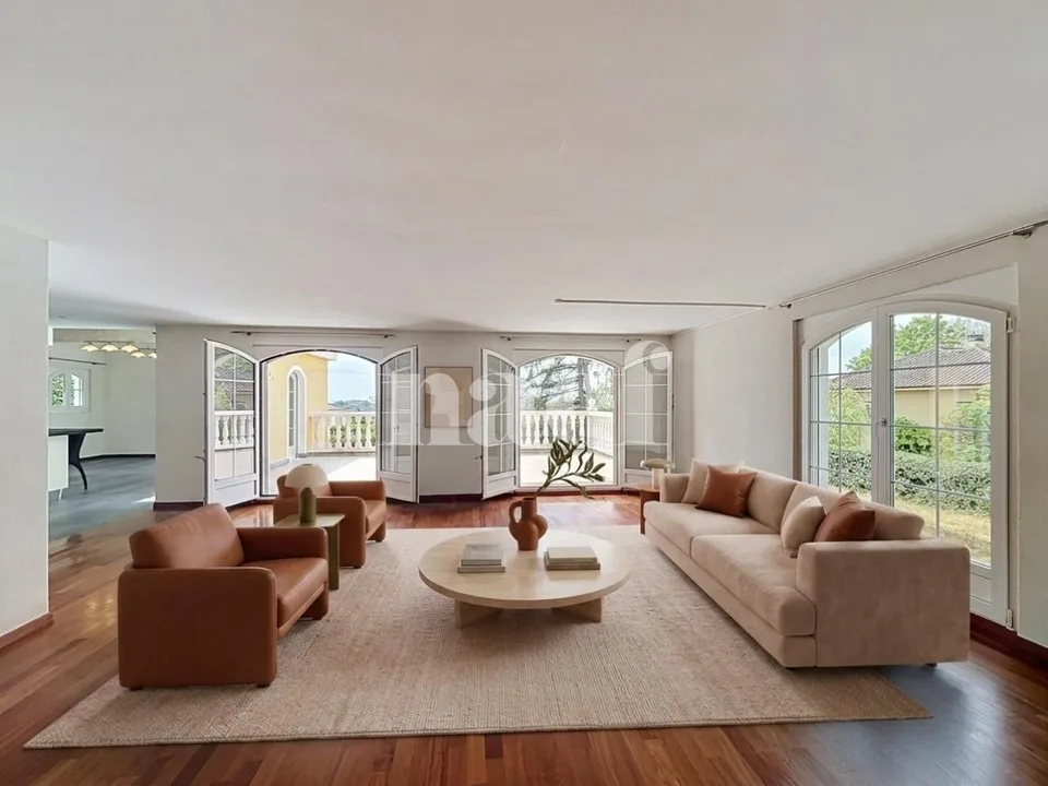 Magnifique villa familiale avec jardin, terrasses et garage double