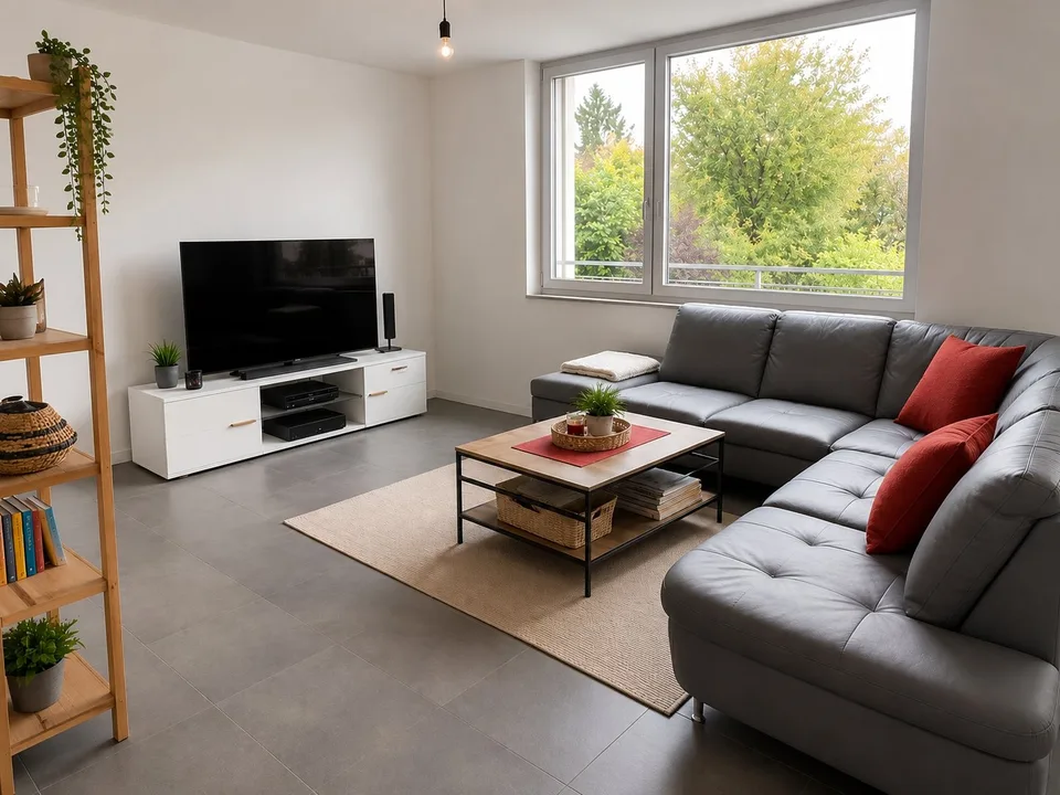 Wohnung mit 2.5 Zimmern im 2. Obergeschoss
