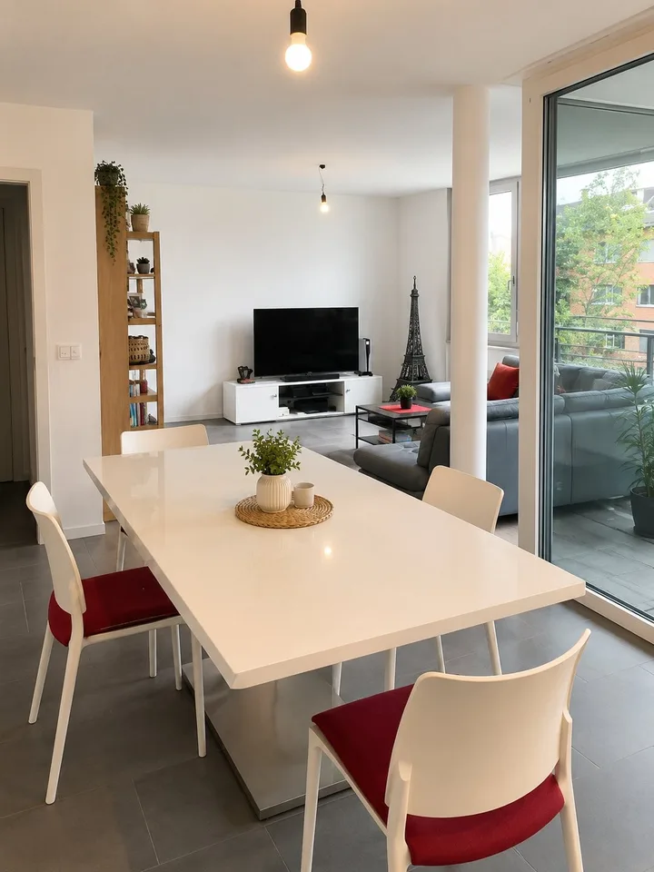 Wohnung mit 2.5 Zimmern im 2. Obergeschoss