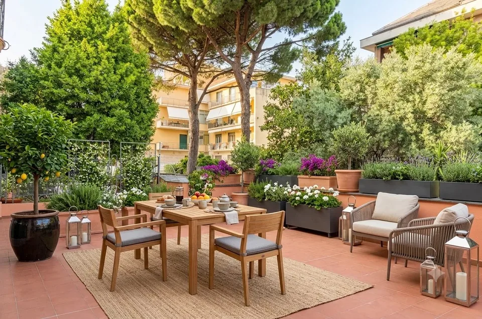 Genova Albaro: appartamento elegante con giardino privato e terrazza – foto 9 di 13