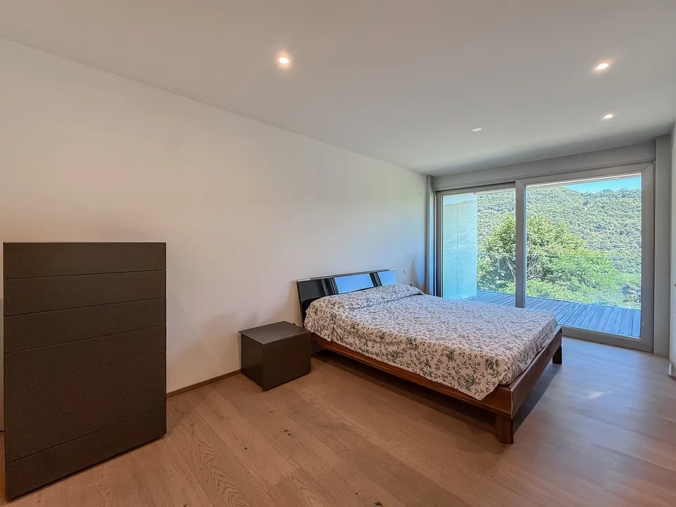 Appartamento con giardino, piscina e SPA a Montagnola