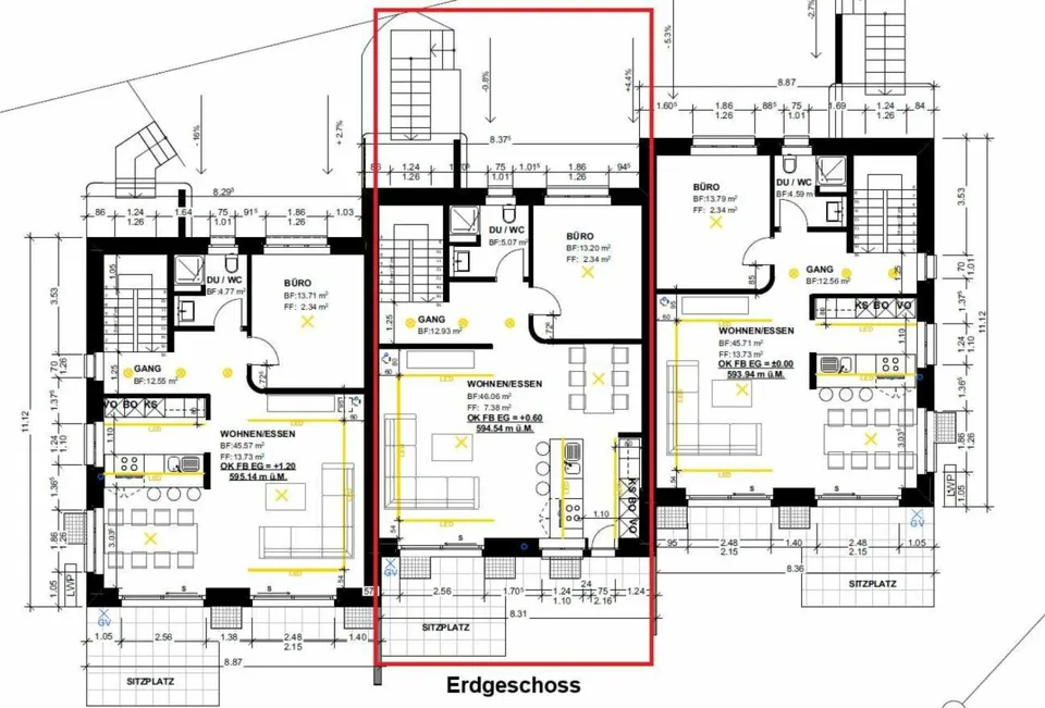 À vendre à 8362 Itaslen près de Balterswil, nouvelle maison unifamiliale 5½ pièces, dans un emplacement inconstructible adjacent à une zone agricole, avec une vue loin sur la prairie !