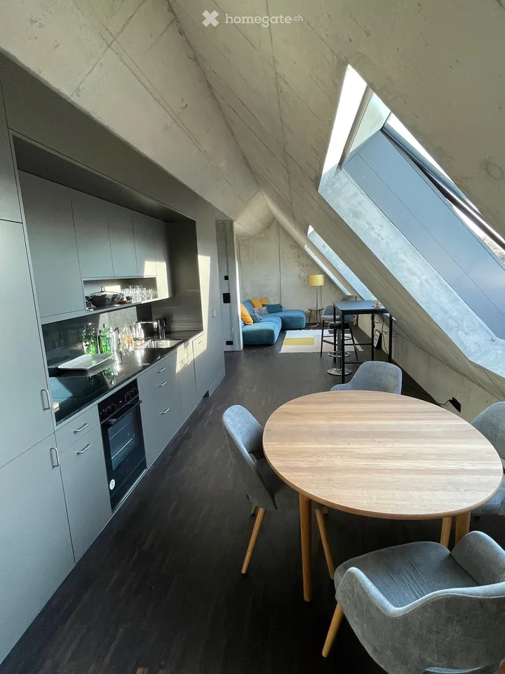 2.5 Zi-Loftwohnung zur Untermiete 3 - 6 Monate / loft flat to sublet for 3 - 6 month