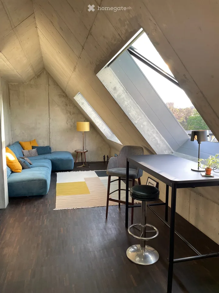 2.5 Zi-Loftwohnung zur Untermiete 3 - 6 Monate / loft flat to sublet for 3 - 6 month