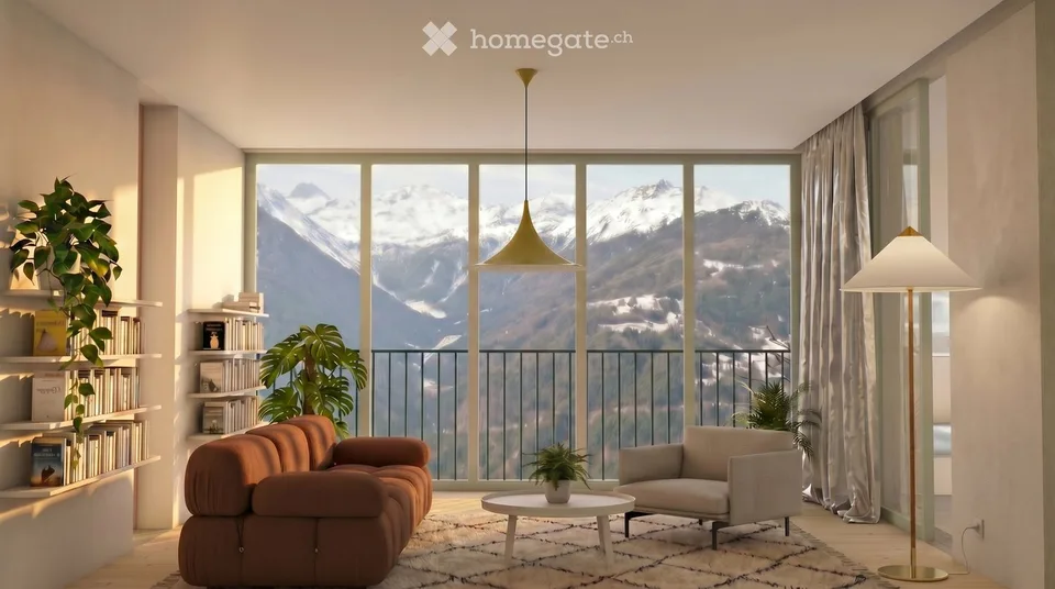 Casa a schiera dell'architetto 4,5 locali Chermignon, Crans-Montana