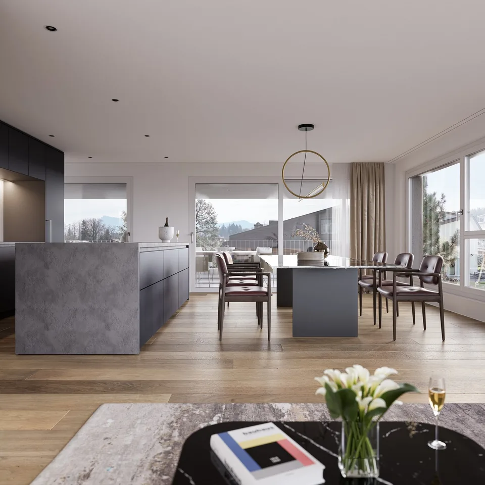 Exklusive 5-Zimmer-Neubauwohnung mit Terrasse & Weitsicht