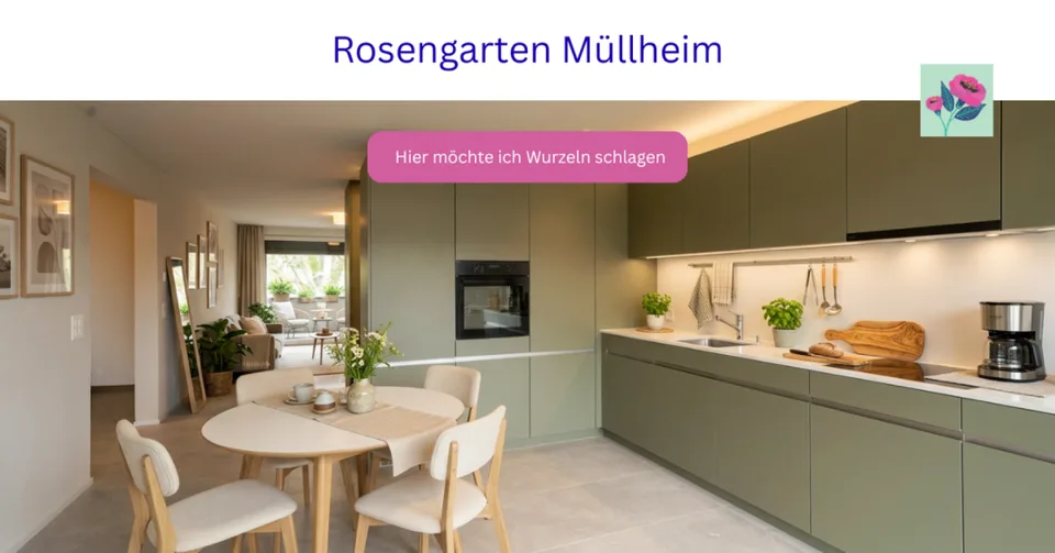 Wohnqualität im Rosengarten