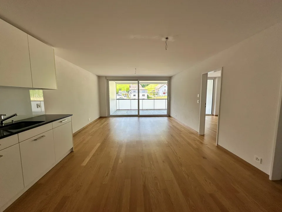 Appartamento moderno 2.5 locali con balcone e vista panoramica a Menznau