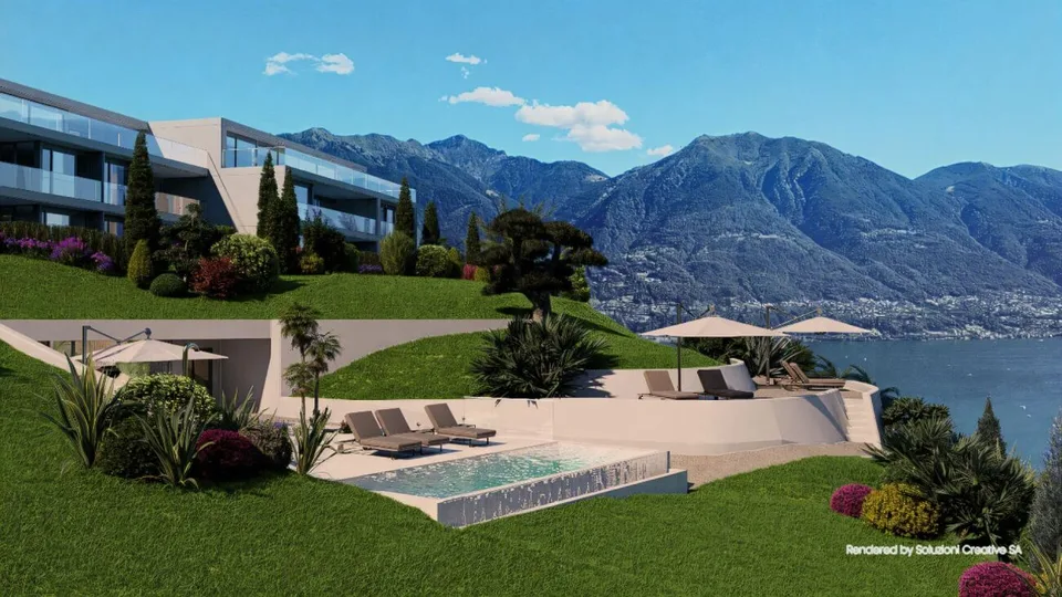 Lussuoso 4.5 locali: modernità ed eccellenza con vista lago – Foto 13 von 16