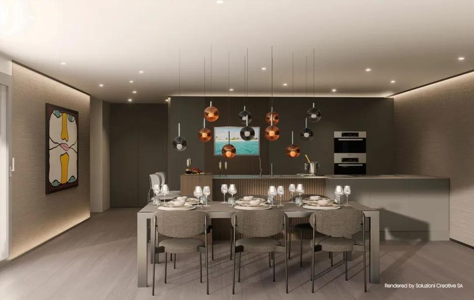 Lussuoso 4.5 locali: modernità ed eccellenza con vista lago