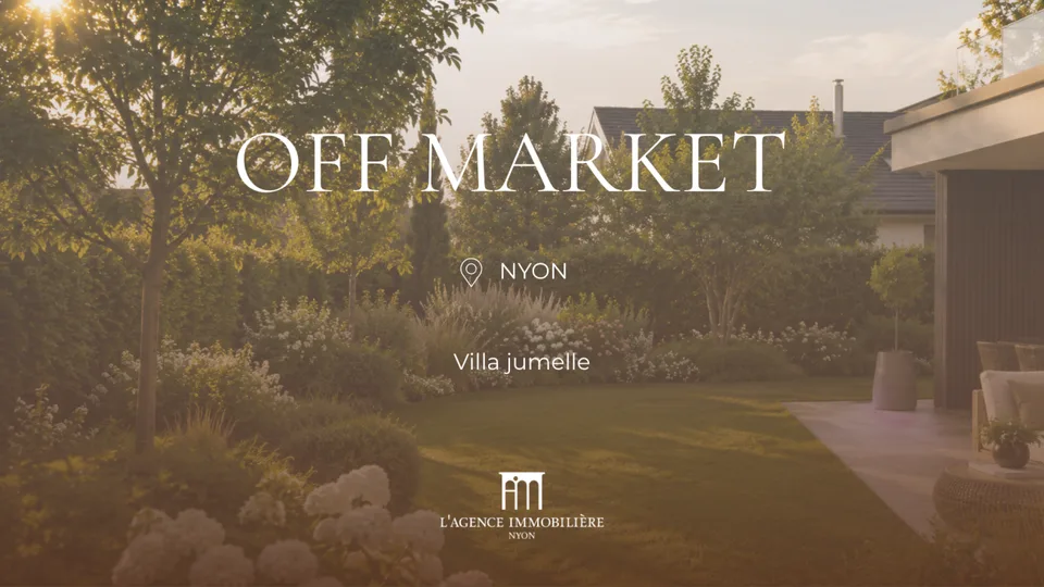 Villa jumelle à Nyon