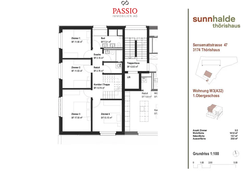 Hochwertige 5.5-Zimmer Neubau-Duplexwohnung mit exklusivem Innenausbau