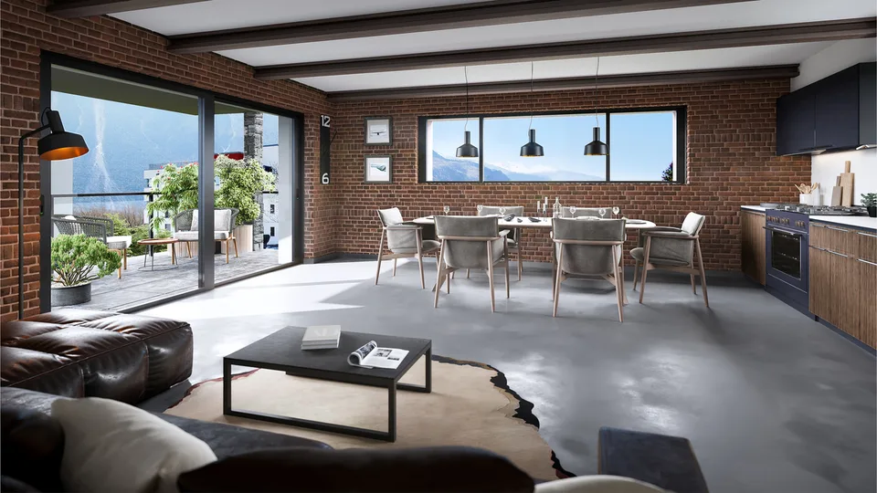 SPLENDIDO APPARTAMENTO 3.5 LOCALI A SALQUENEN - SIERRE