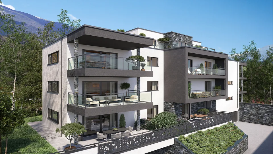 SPLENDIDE APPARTEMENT 3.5 PCES A SALQUENEN - SIERRE