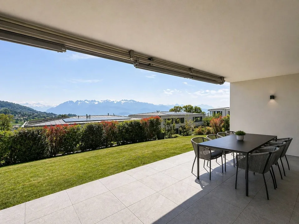 Appartement de standing de 165 m² en rez-de-jardin