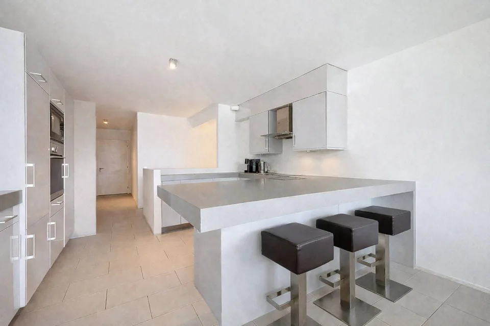 Duplex contemporaneo con giardino privato e vista delle Alpi a Pully Sud