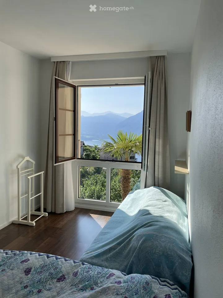 Appartamento vacanze 3.5 locali con vista panoramica spettacolare sul Lago Maggiore – foto 9 di 25
