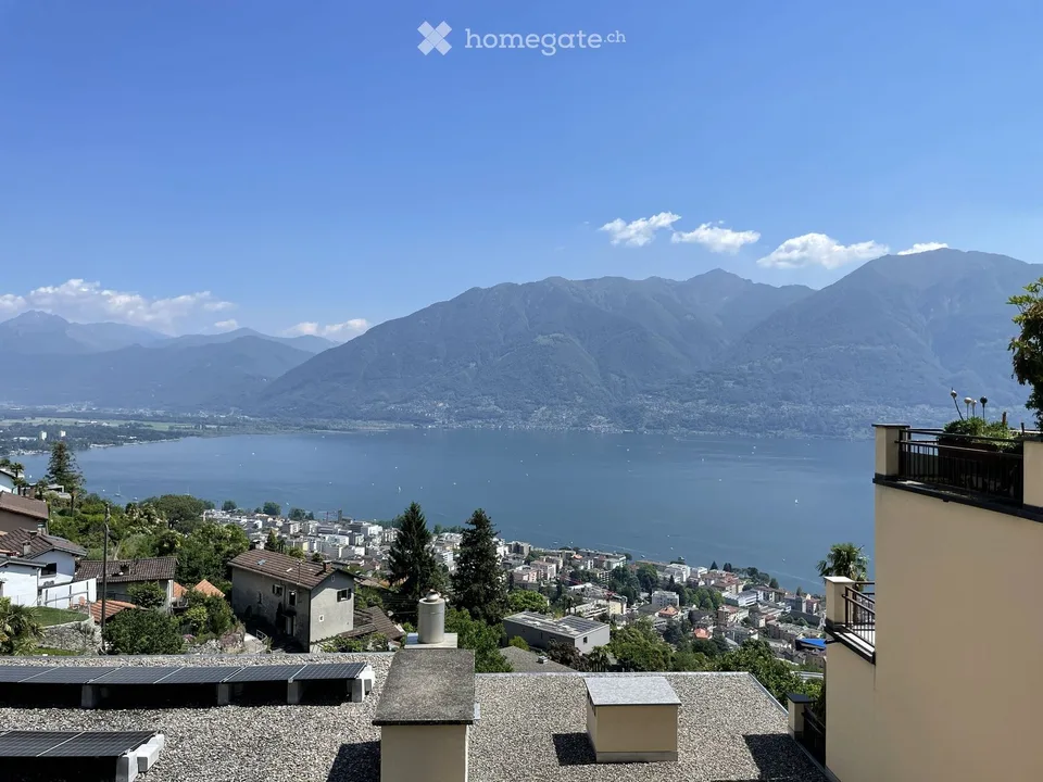 Appartamento vacanze 3.5 locali con vista panoramica spettacolare sul Lago Maggiore – foto 20 di 25