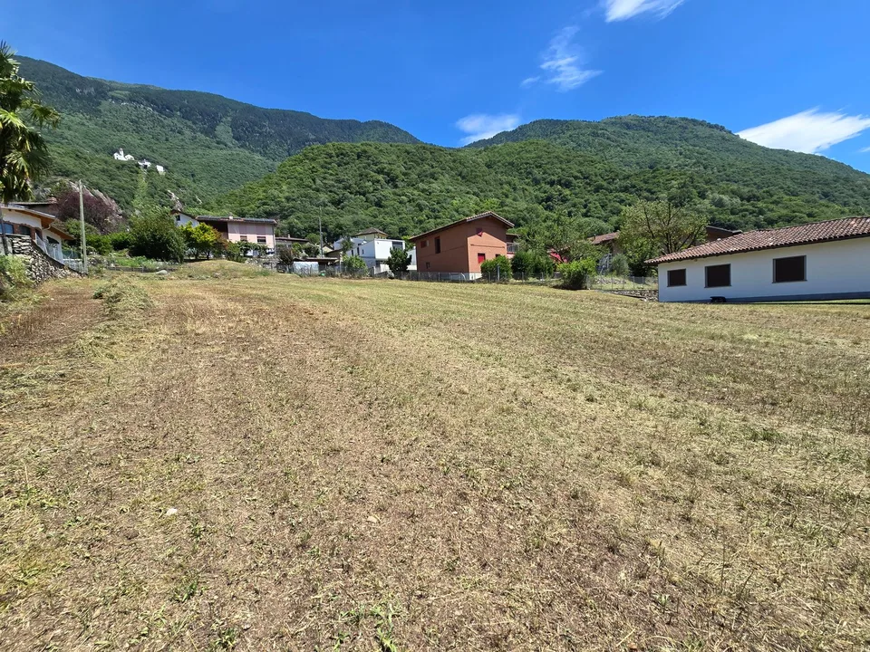 Terreno edificabile di 1559 m2  pianeggiante, soleggiato e tranquillo