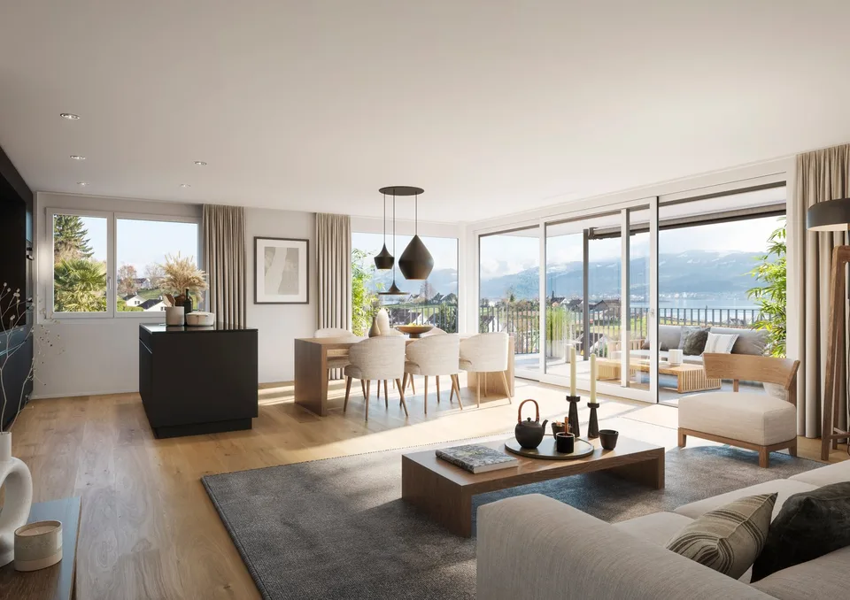 Nouveau bâtiment "MAHALMA" - Vivre exclusivement à Gsteig - Uerikon Stäfa