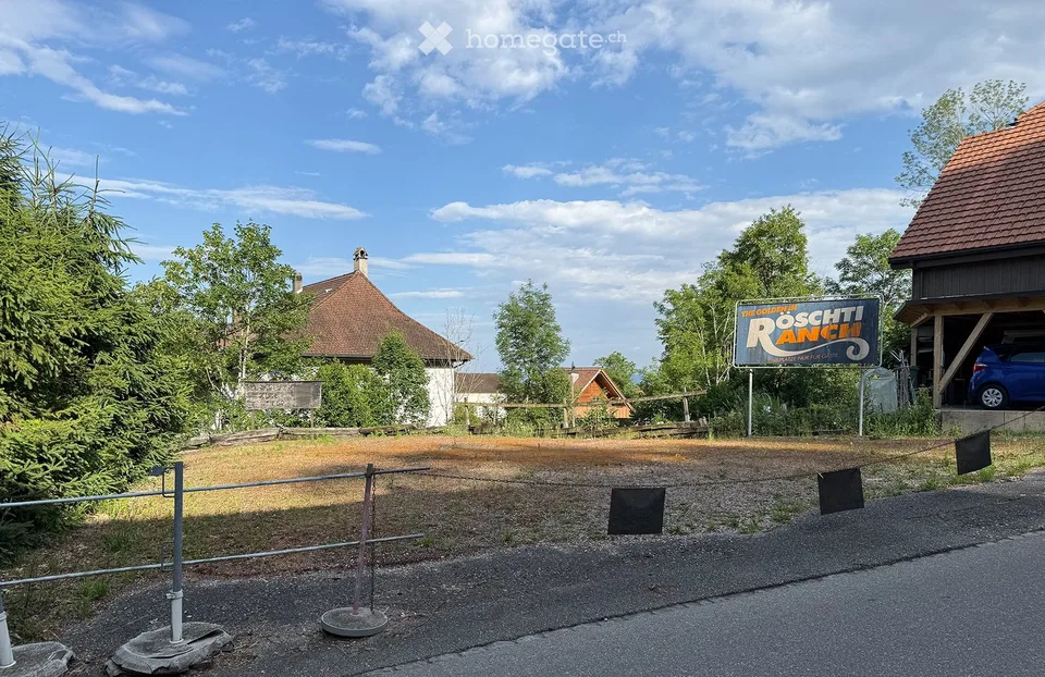 Einfamilienhaus in Niederwil SO mit zusätzl. Baulandparzelle